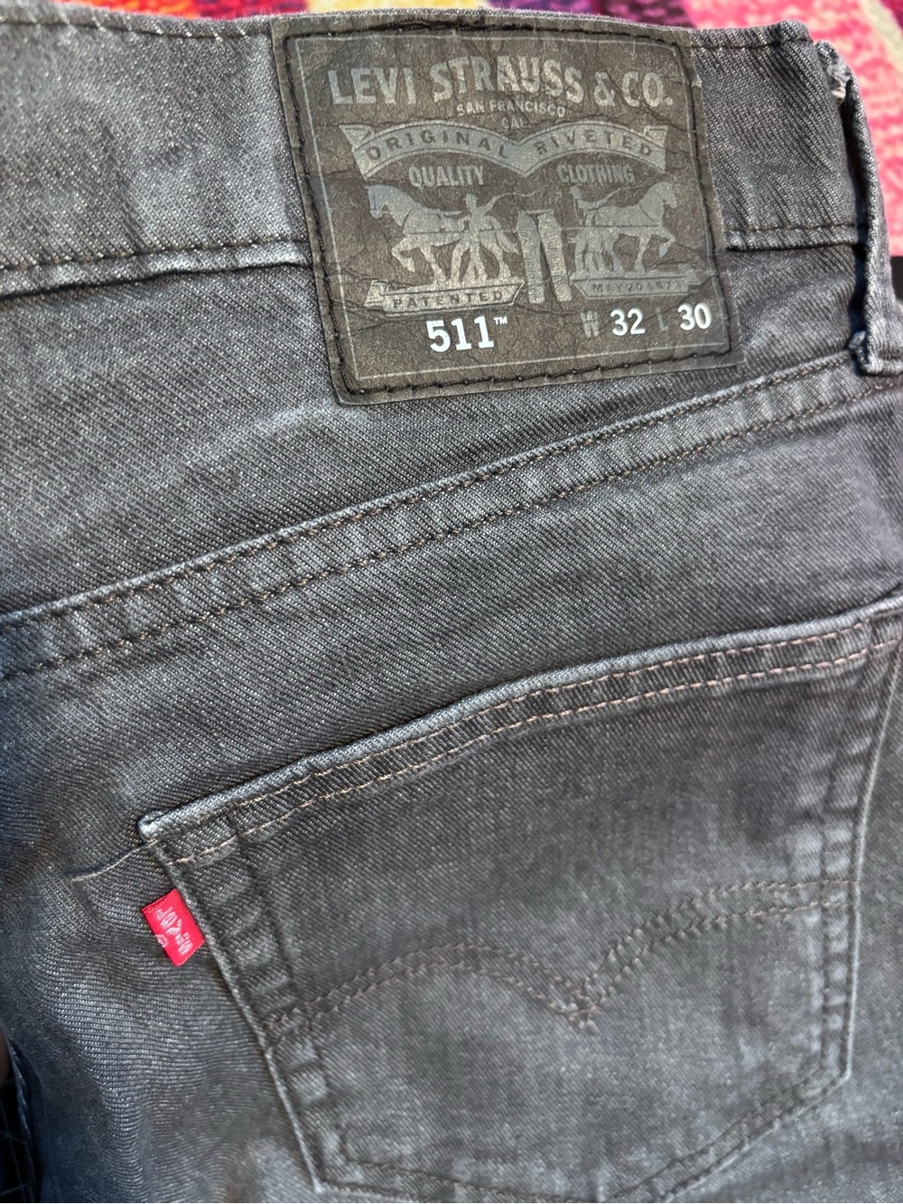 511 Levi’s Gray Slim Fit Jeans - Early 2010s - Size 32x30